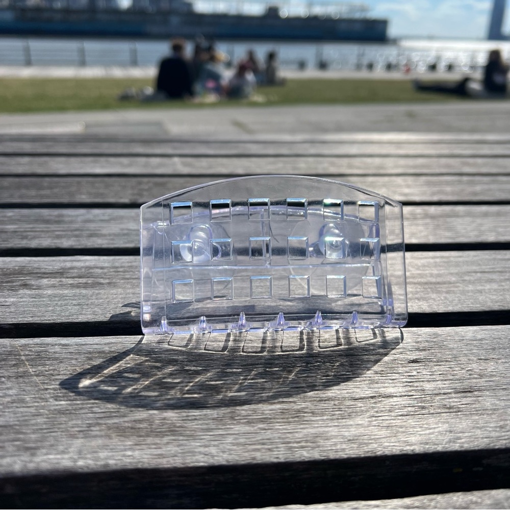 Clear Plastic Sponge Holder